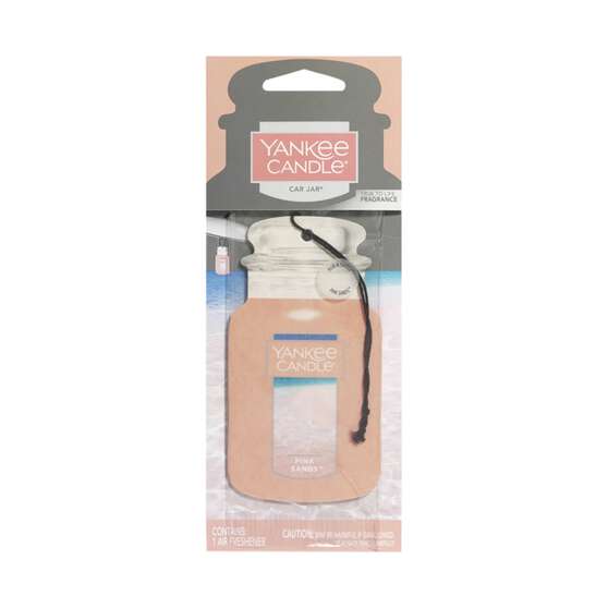 Yankee Candle Car Jar Air Freshener - Pink Sands 1 Pack, , scanz_hi-res