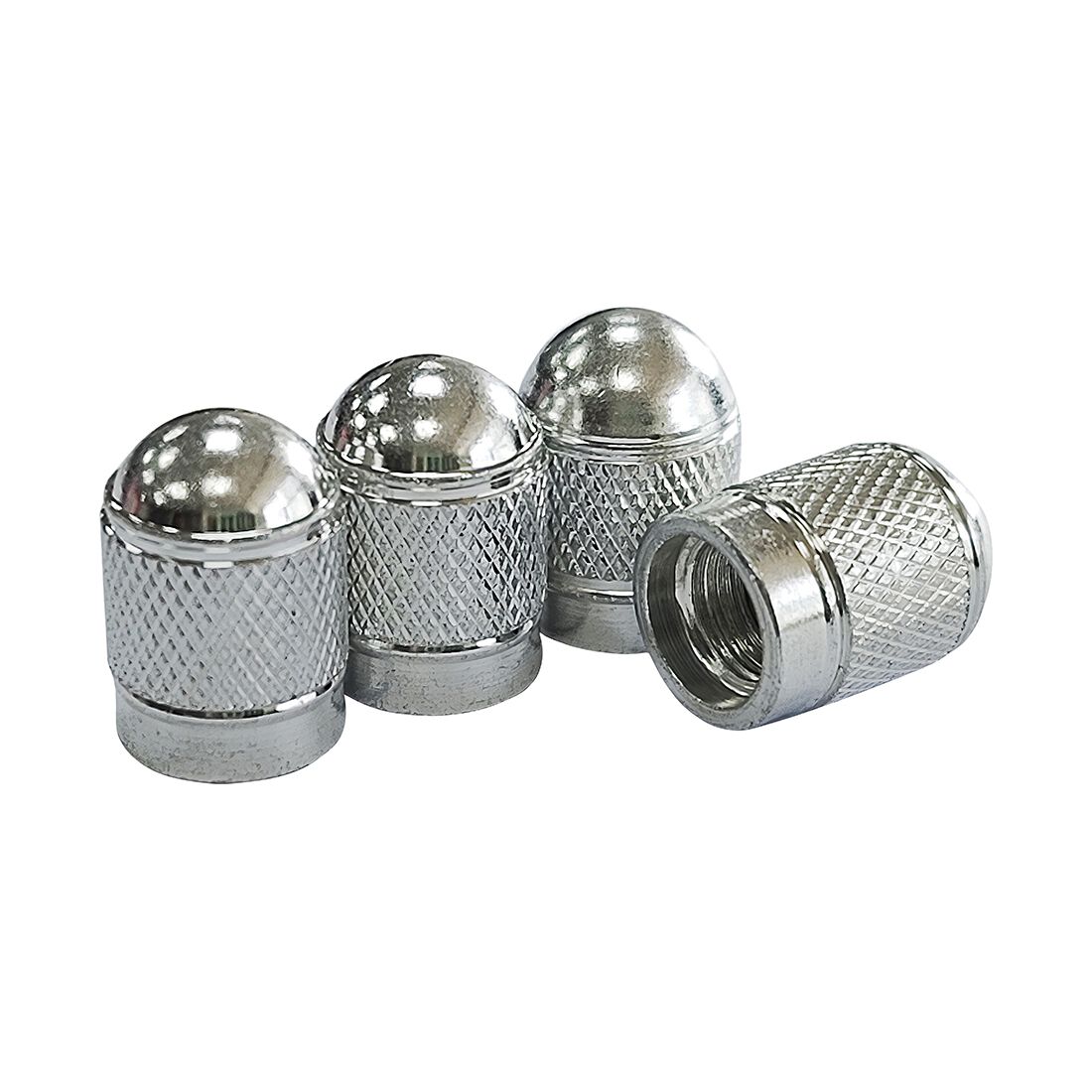 SCA Anodised Valve Caps 4 Pack Silver, , scanz_hi-res
