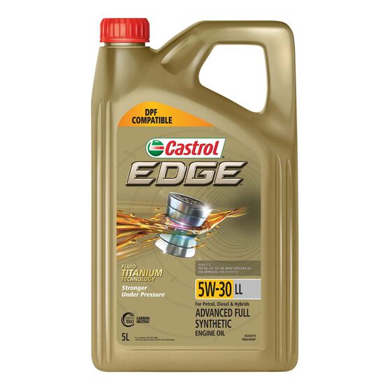 8 Litres Castrol Edge LL 5W30 Engine Oil – The Car Parts Shop