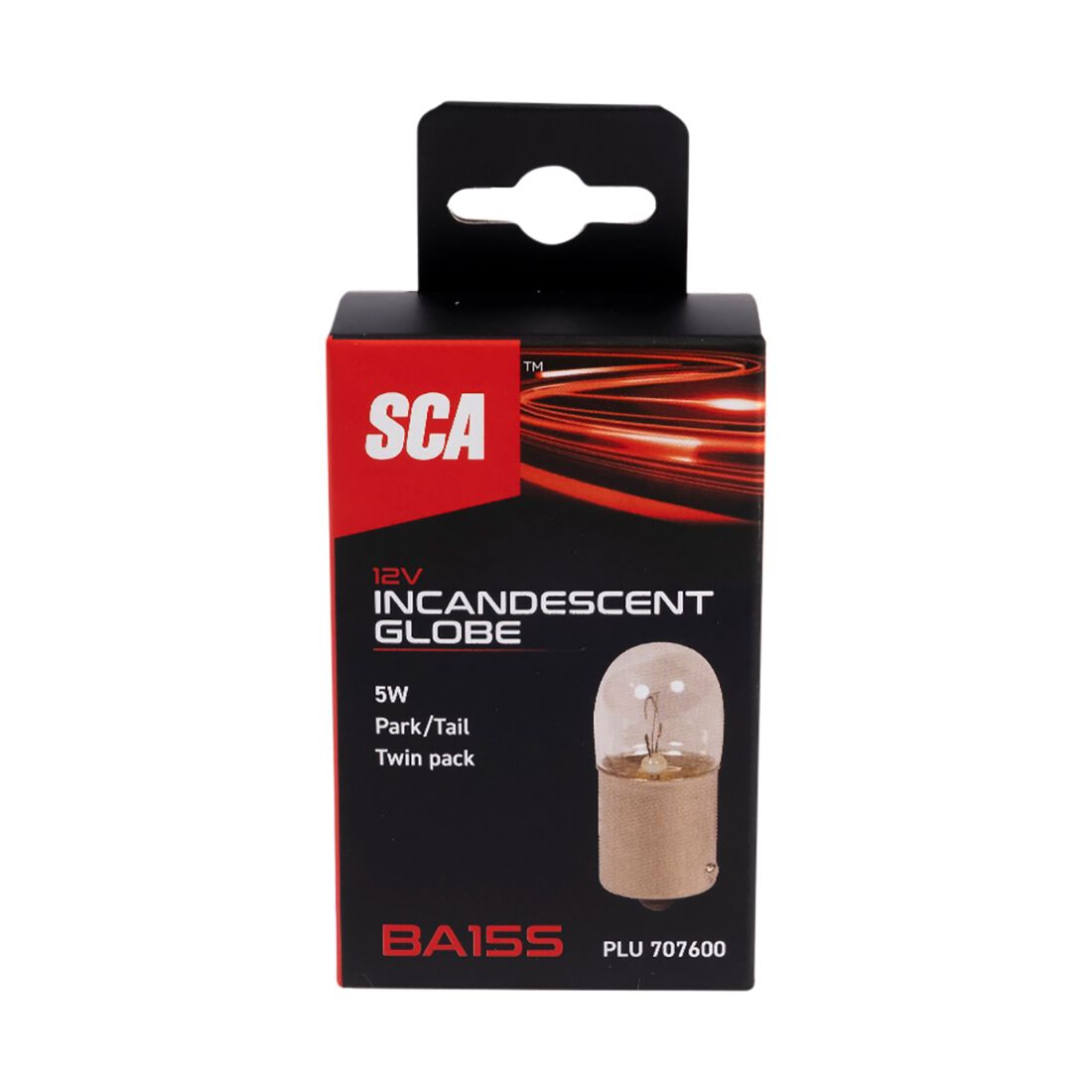 SCA Incandescent Globe - R5W 12V 5W - 2 Pack, , scanz_hi-res