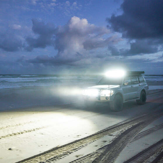 Ridge Ryder LED Driving Light Kit w/ harness - 224mm 135W, , scanz_hi-res