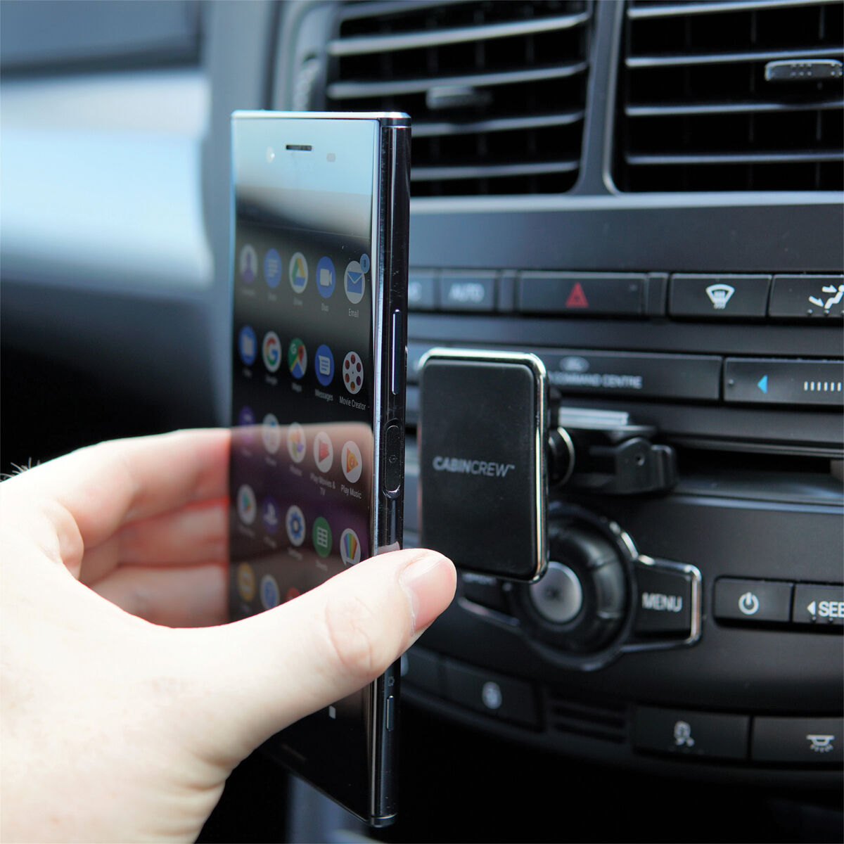Cabin Crew Magnetic CD Mount Phone Holder Supercheap Auto New