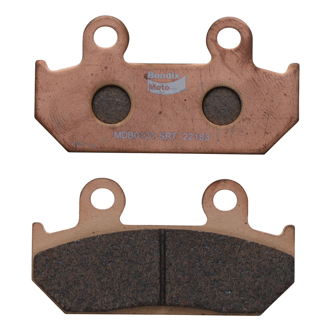 Bendix Street Road Track Motorcycle Disc Brake Pads - MDB0121-SRT, , scanz_hi-res