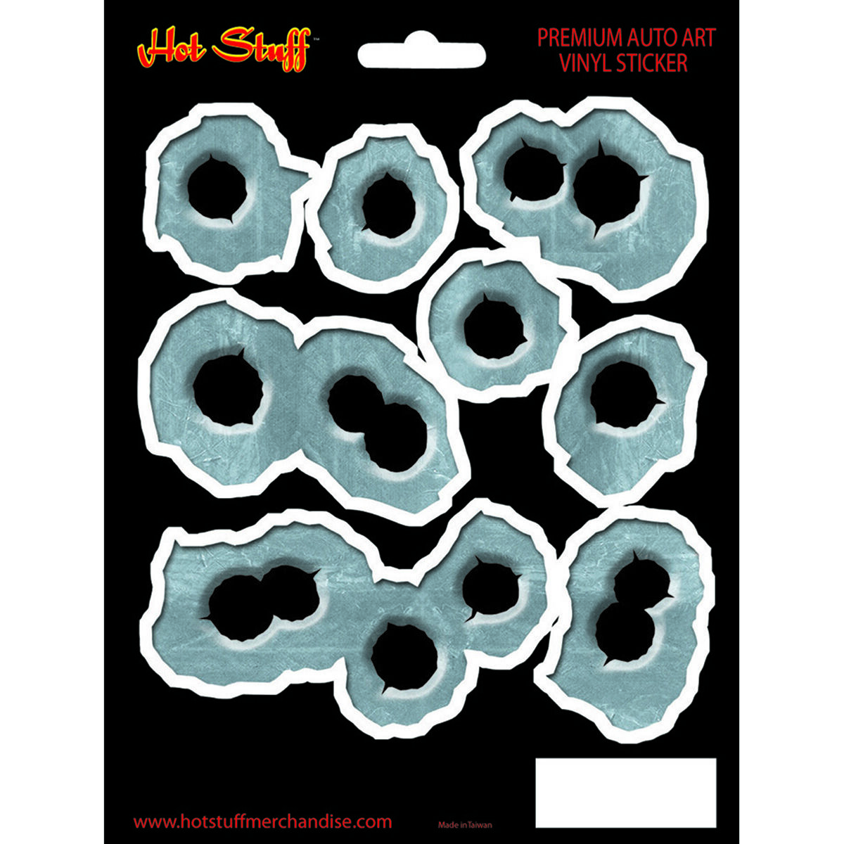 Stickers Bullet Holes, Vinyl, , scanz_hi-res