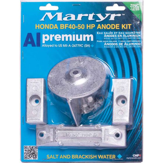 Martyr Alloy Outboard Anode Kit - CMHBF4050KITA, , scanz_hi-res