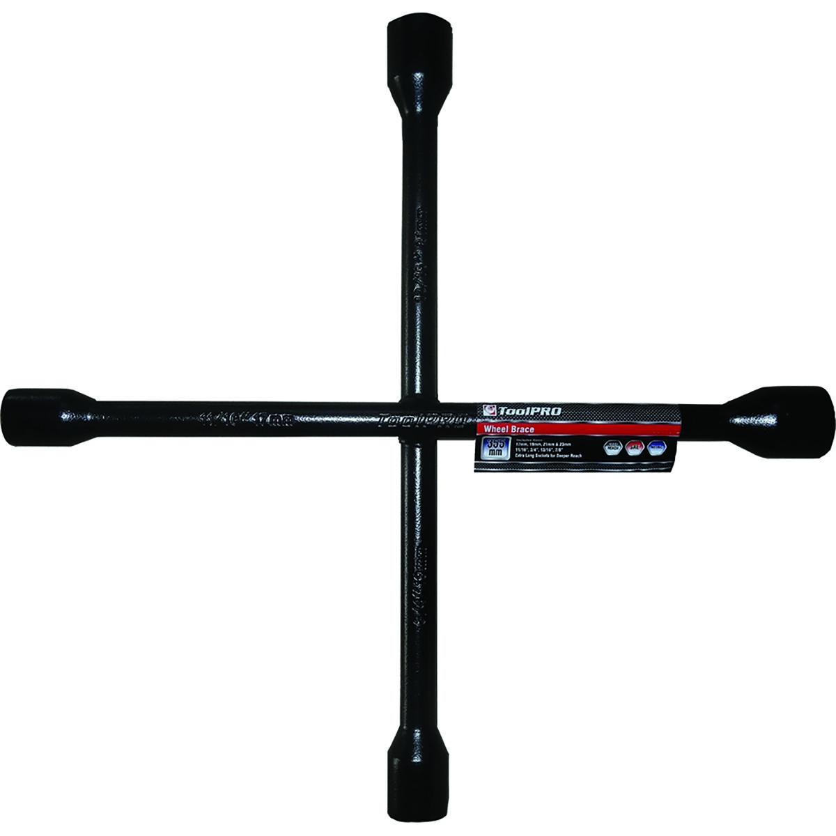 ToolPRO Wheel Brace Metric & SAE Black, , scanz_hi-res