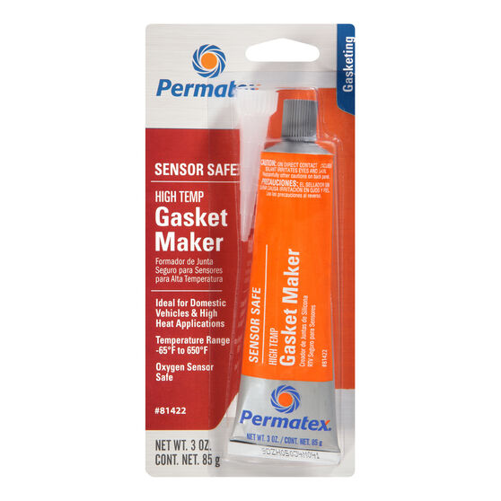 Permatex Sensor Safe High Temp RTV Silicone Gasket Maker 85g, , scanz_hi-res