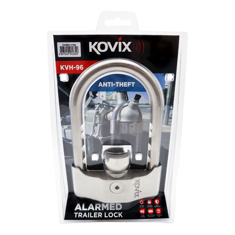 Kovix Alarmed Trailer Lock Supercheap Auto New Zealand