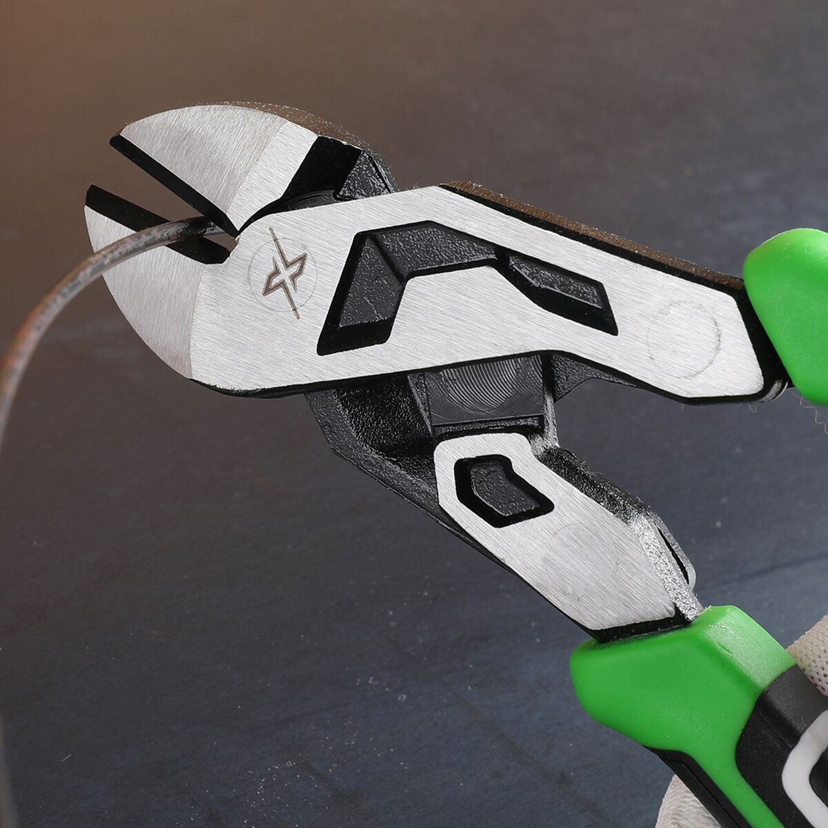 ToolPRO-X Pliers Double Leverage Diagonal 200mm, , scanz_hi-res
