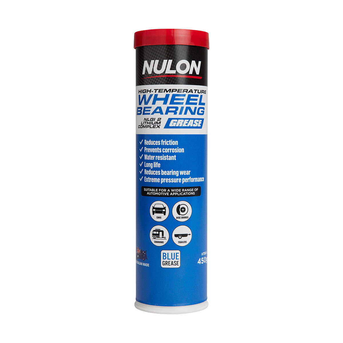 Nulon Grease Cartridge Wheel Bearing Hi Temp 450g, , scanz_hi-res