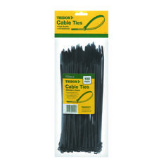 Tridon Cable Ties - 250mm x 5mm, 100 Pack, Black, , scanz_hi-res