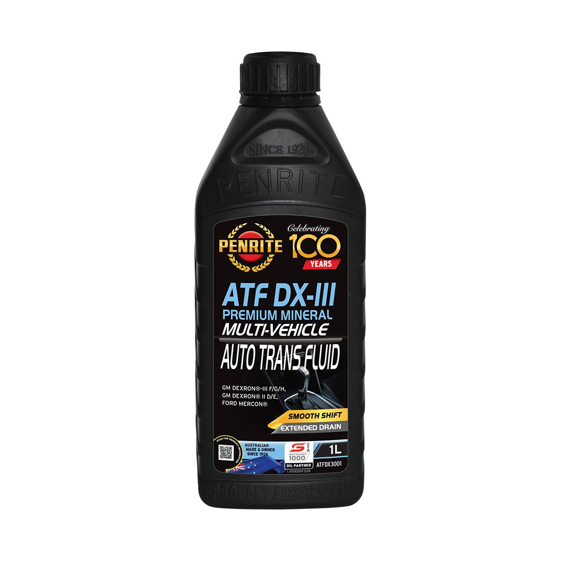 Penrite Automatic Transmission Fluid - DX-III, 1 Litre, , scanz_hi-res