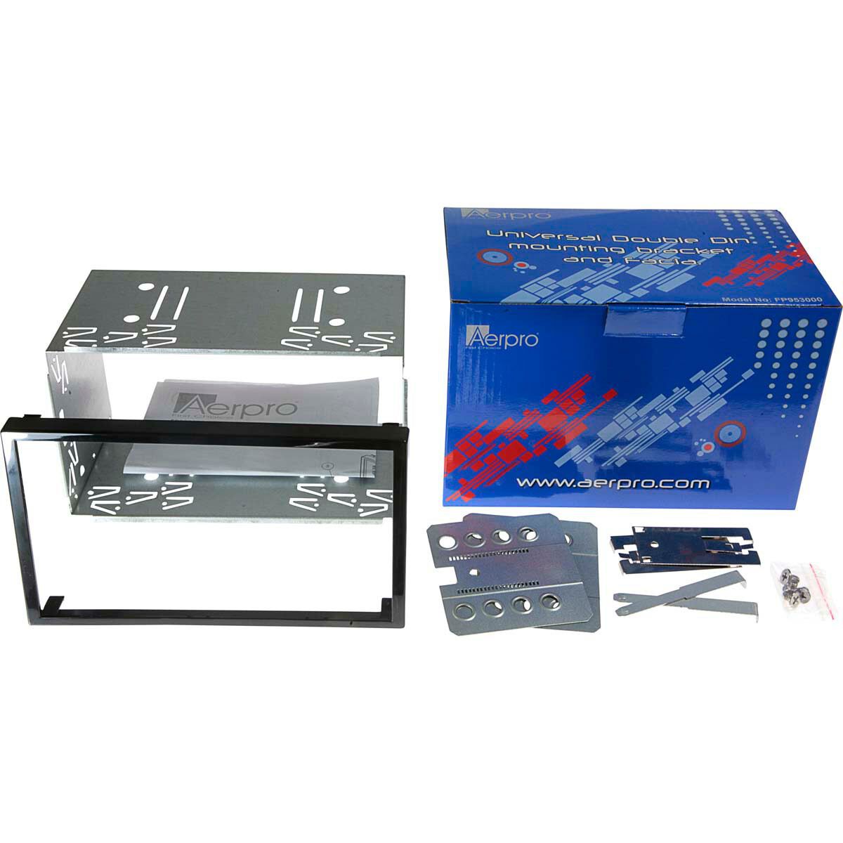 Universal single shop din mounting kit