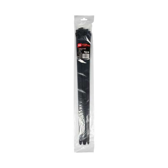 SCA Cable Ties 9.0mm X 530mm, Pack of 25, Black, , scanz_hi-res