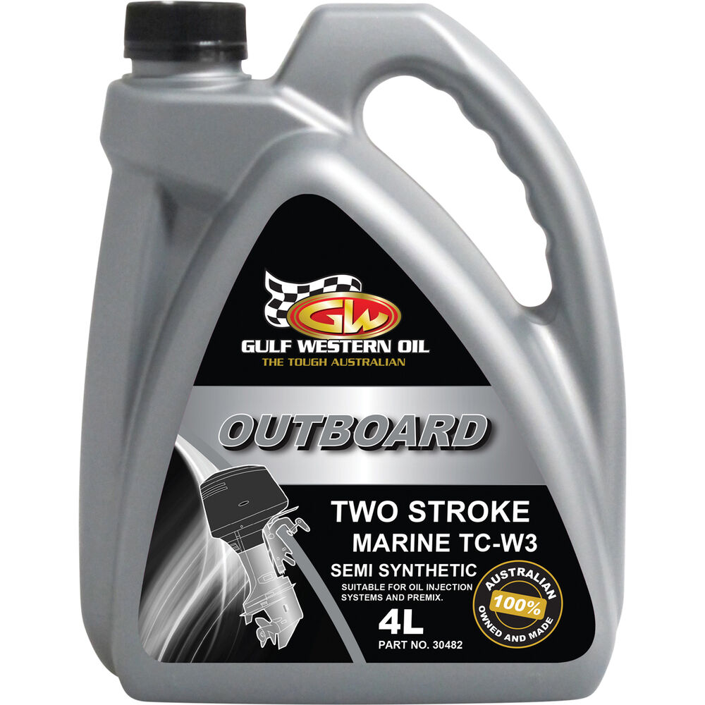 Gulf Western TCW3 2 Stroke Outboard Engine Oil 4 Litre Supercheap Auto New Zealand