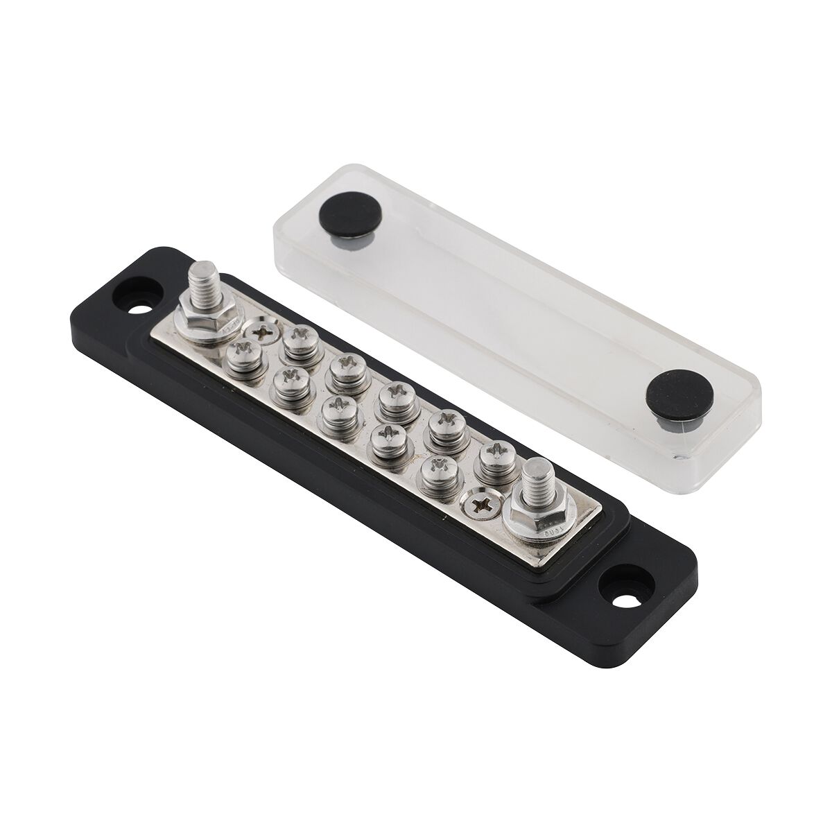 SCA Busbar 12 Stud Black 150 Amp, , scanz_hi-res