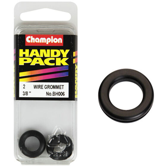 Champion Wiring Grommet - 3 / 8inch, BH006, Handy Pack, , scanz_hi-res