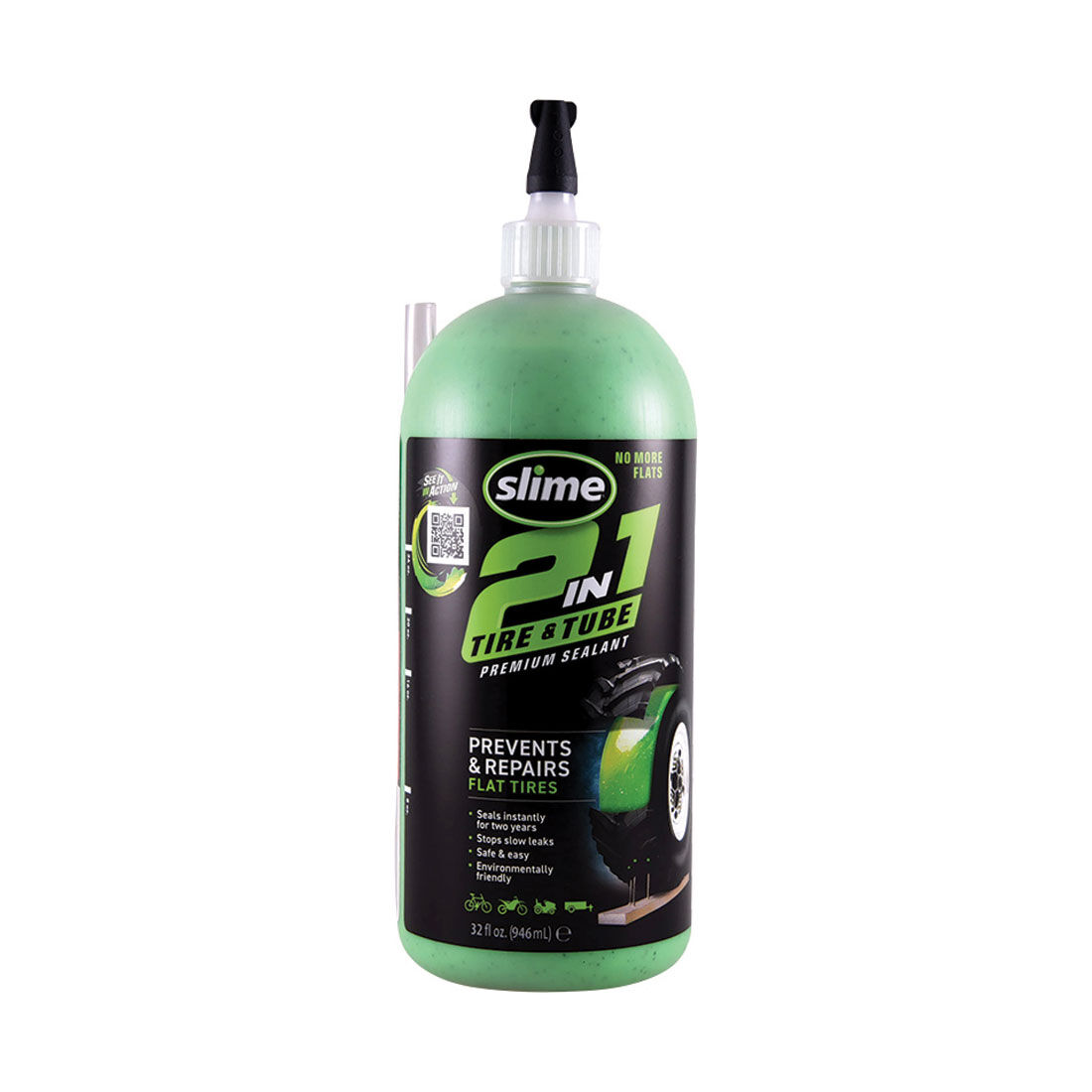 Slime 2-In-1 Tyre and Tube sealant 946ml, , scanz_hi-res
