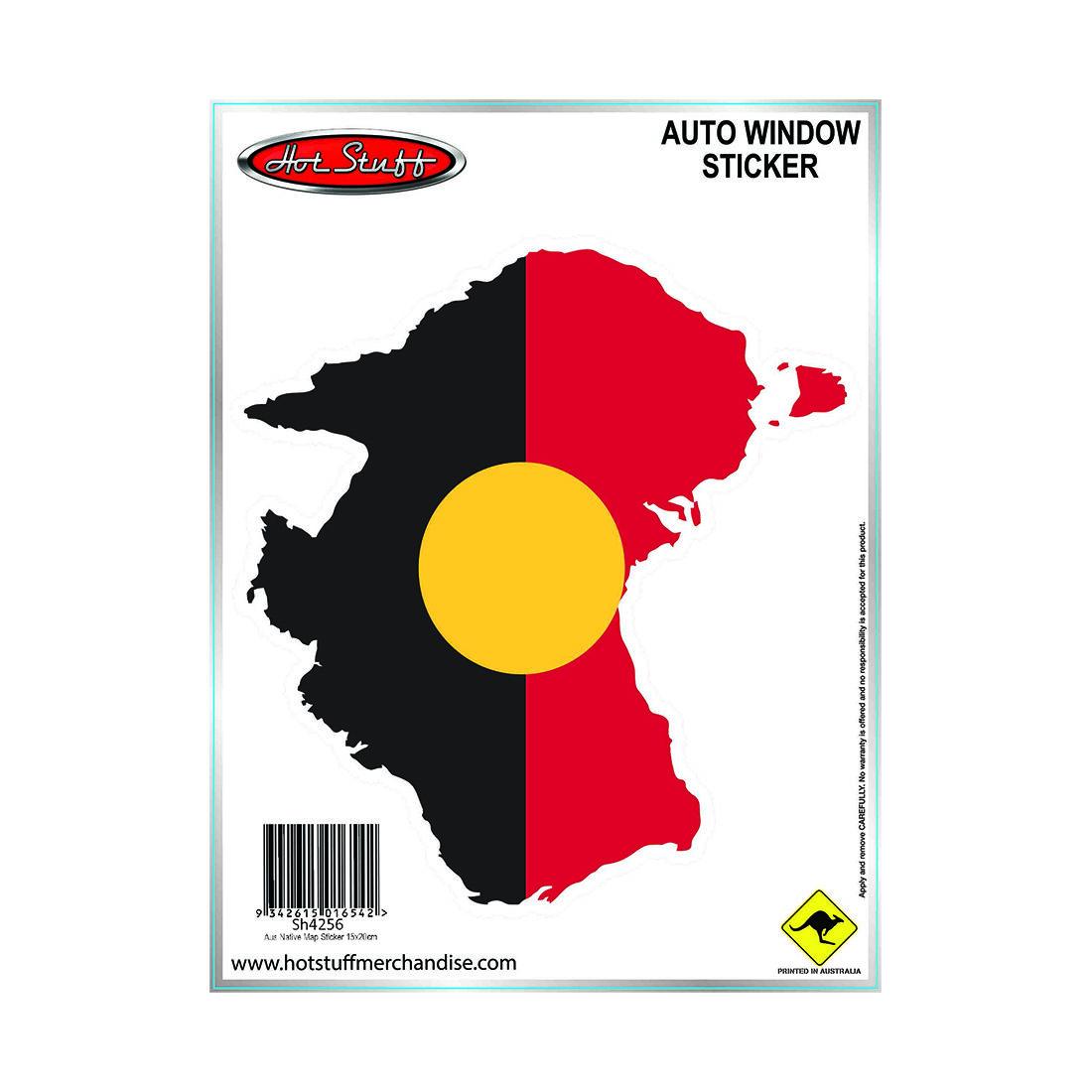 Sticker Aus Native Map Dotted, , scanz_hi-res