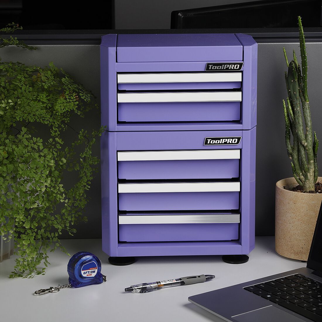 ToolPRO Mini Edge Tool Chest Lavender, , scanz_hi-res