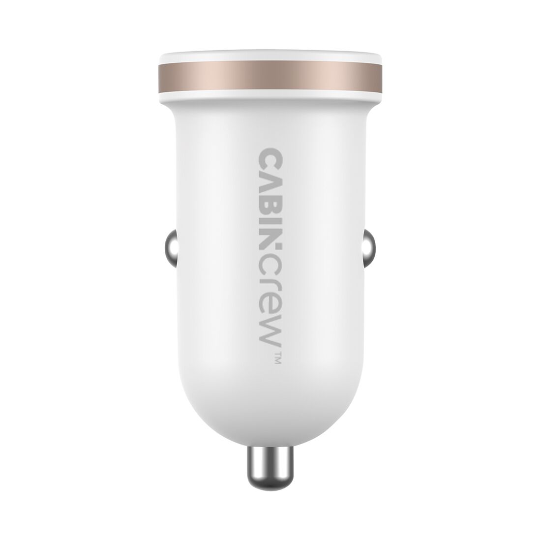 Cabin Crew 30W Dual Port Car Charger White, , scanz_hi-res