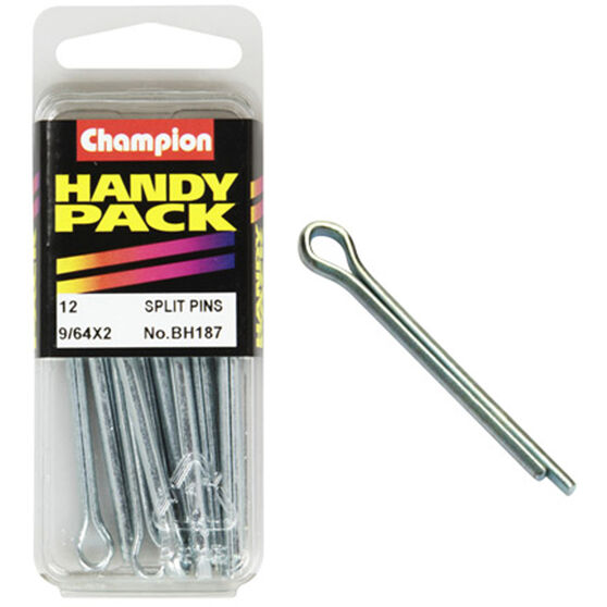 Champion Handy Pack Split Pins BH187, 9/64" X 2", , scanz_hi-res