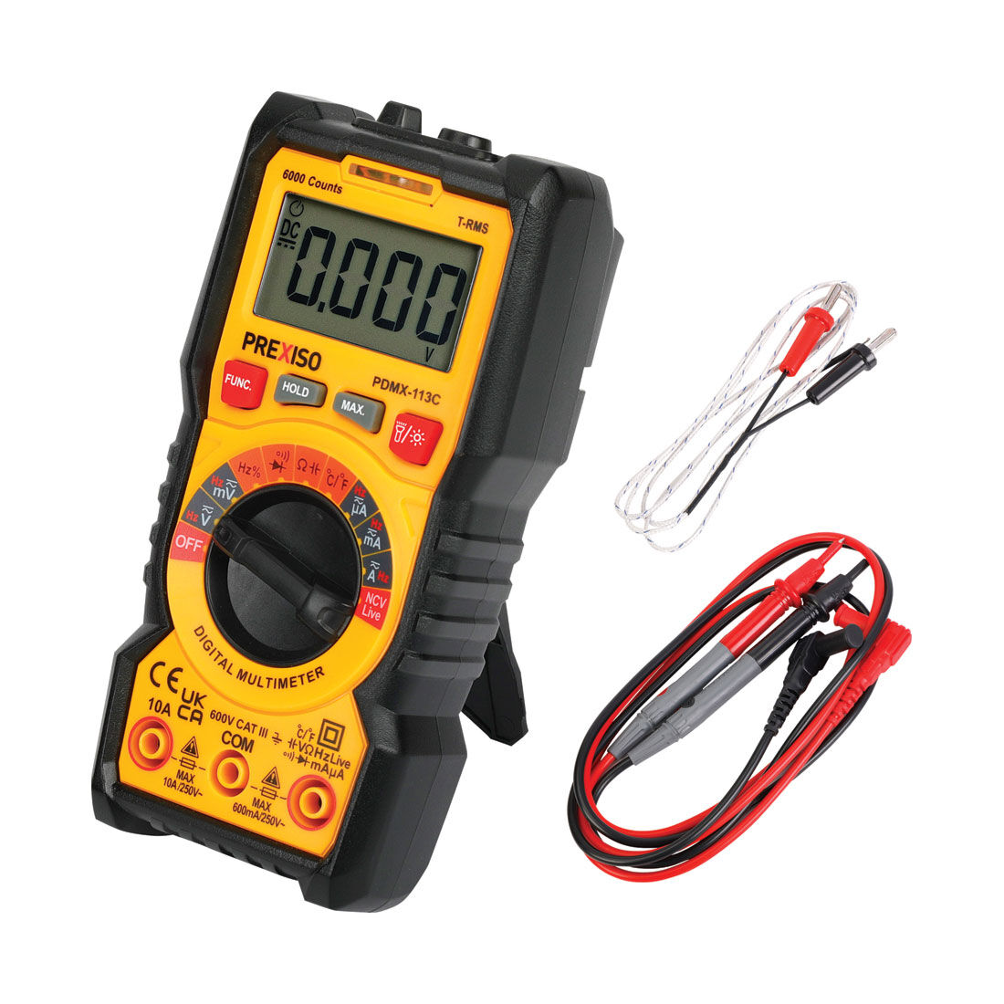 Prexiso Digital Multimeter & Noncontact Voltage Tester Supercheap