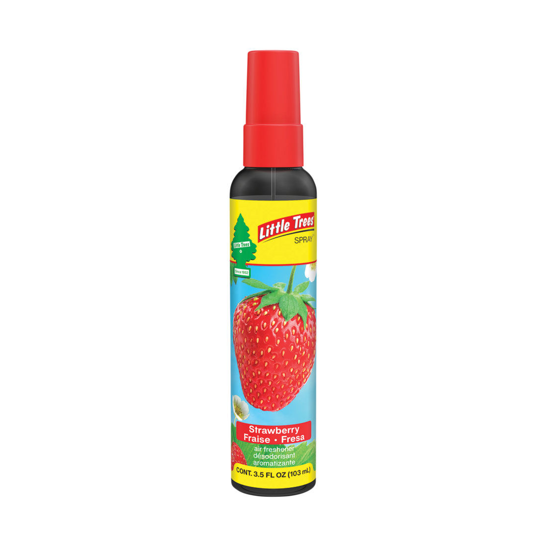 Little Trees Spray Air Freshener Strawberry 103mL, , scanz_hi-res