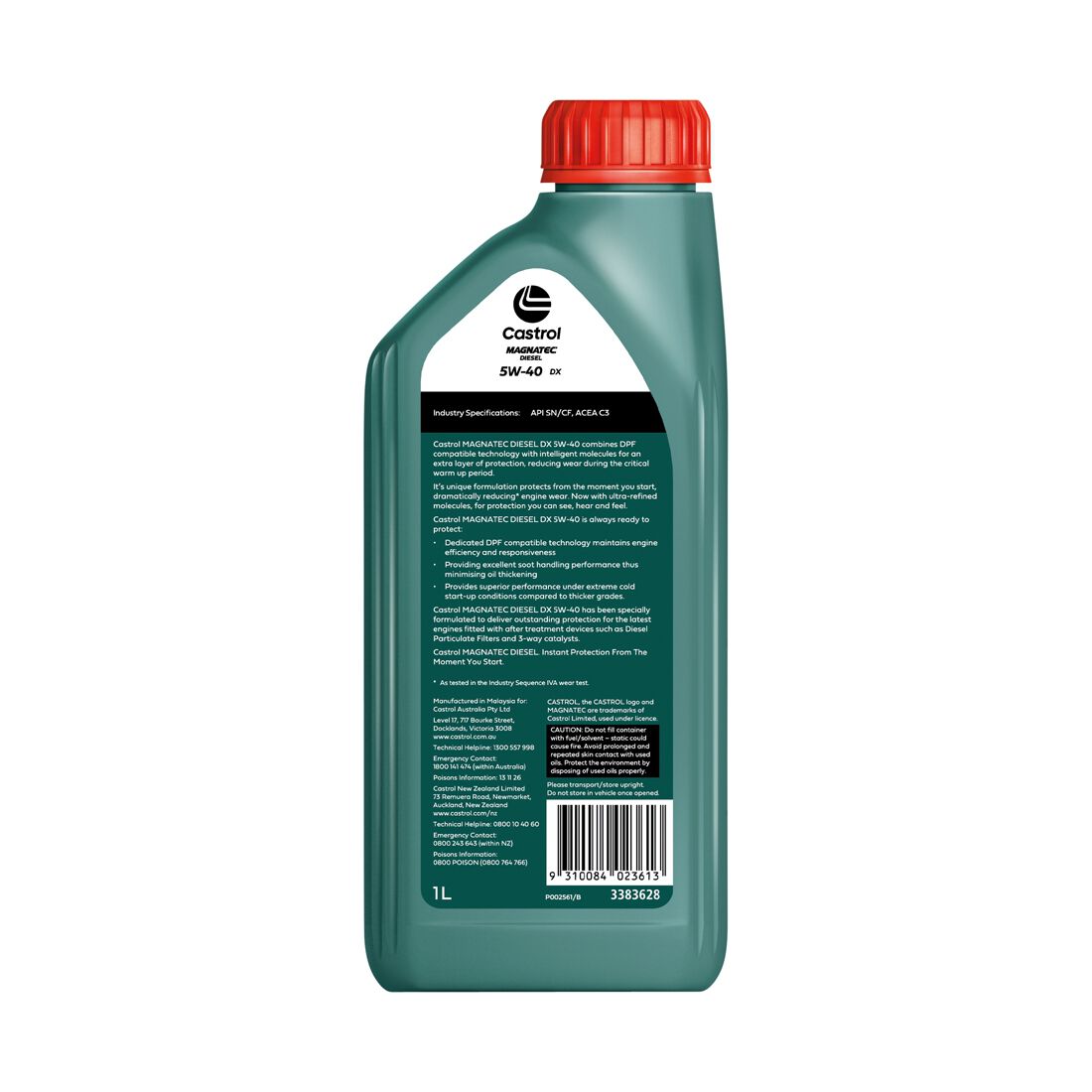 Castrol MAGNATEC Diesel DX Engine Oil, 5W-40, 1 Litre, , scanz_hi-res