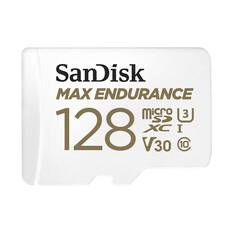 Sandisk Max Endurance MicroSD Memory Card 128GB, , scanz_hi-res
