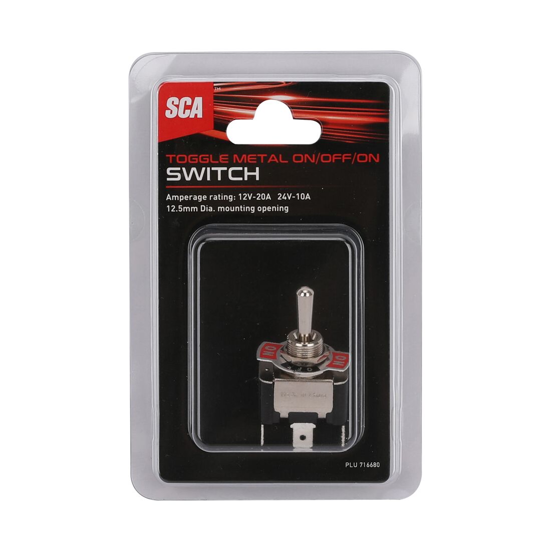 SCA Toggle Switch - 12/24V, On/Off/On, Metal, , scanz_hi-res