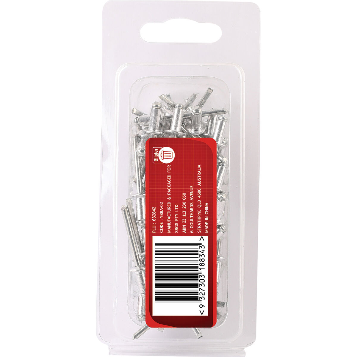 ToolPRO Aluminium Rivets 4.8mm x 9.5mm 100 Piece, , scanz_hi-res