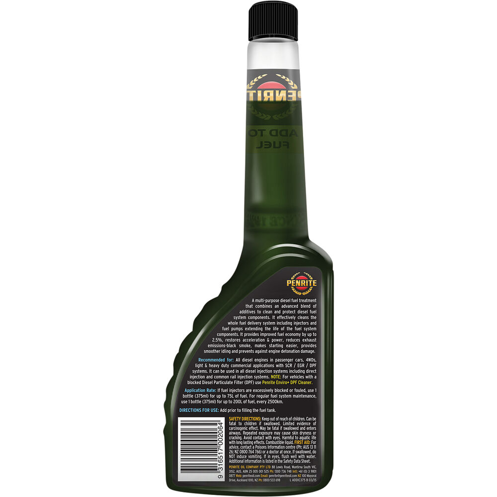 Penrite Diesel Injector Cleaner 375ml Supercheap Auto New Zealand