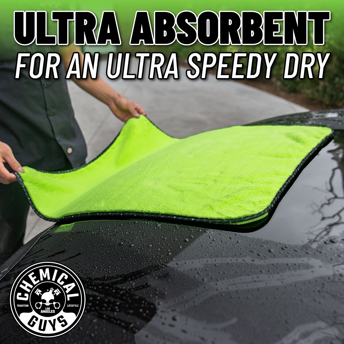 Chemical Guys Speed Mammoth Drying Towel 760 x 635mm, , scanz_hi-res