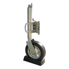 SCA Jockey Wheel Rubber Chock 8” & 10”, , scanz_hi-res