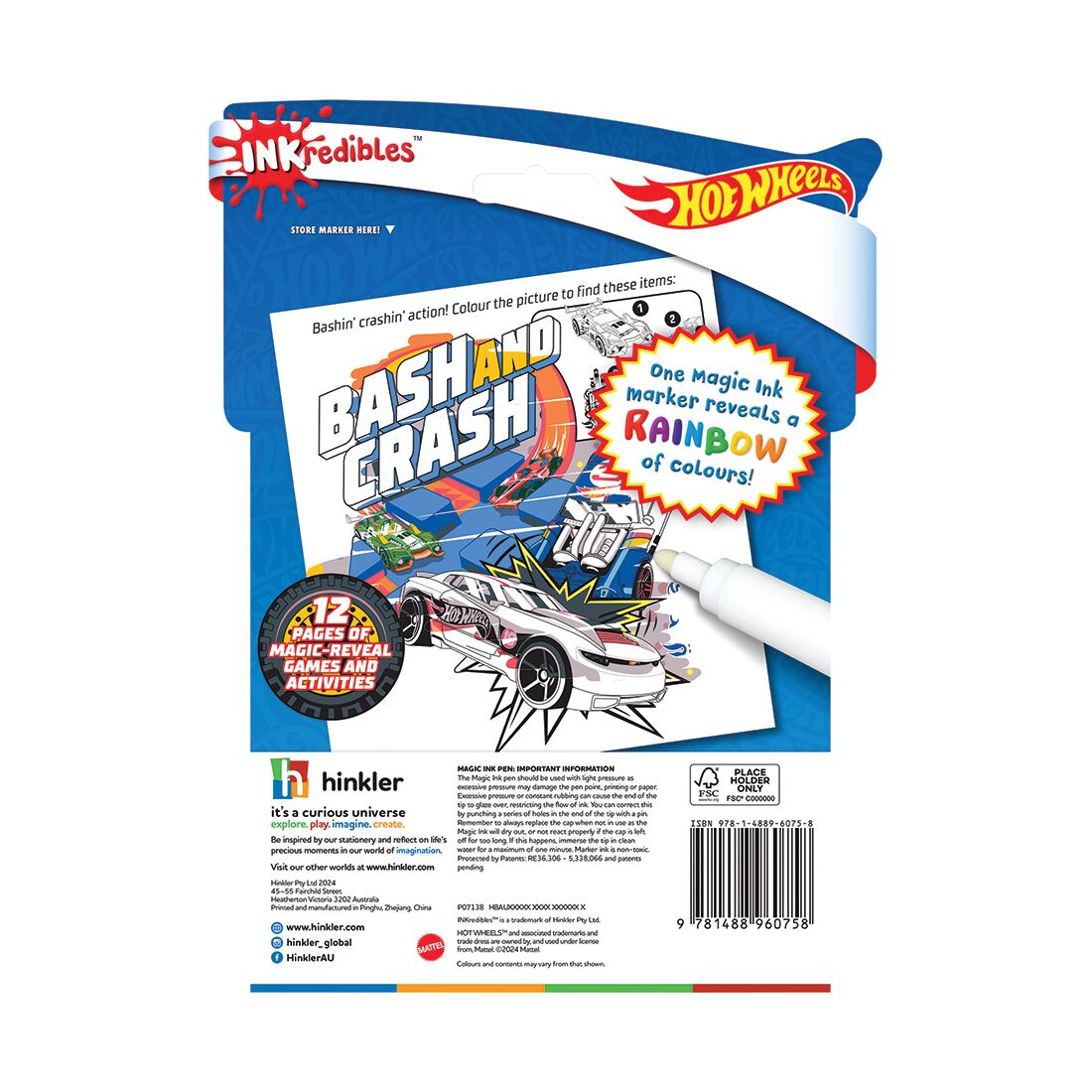Inkredibles Magic Ink Hot Wheels, , scanz_hi-res