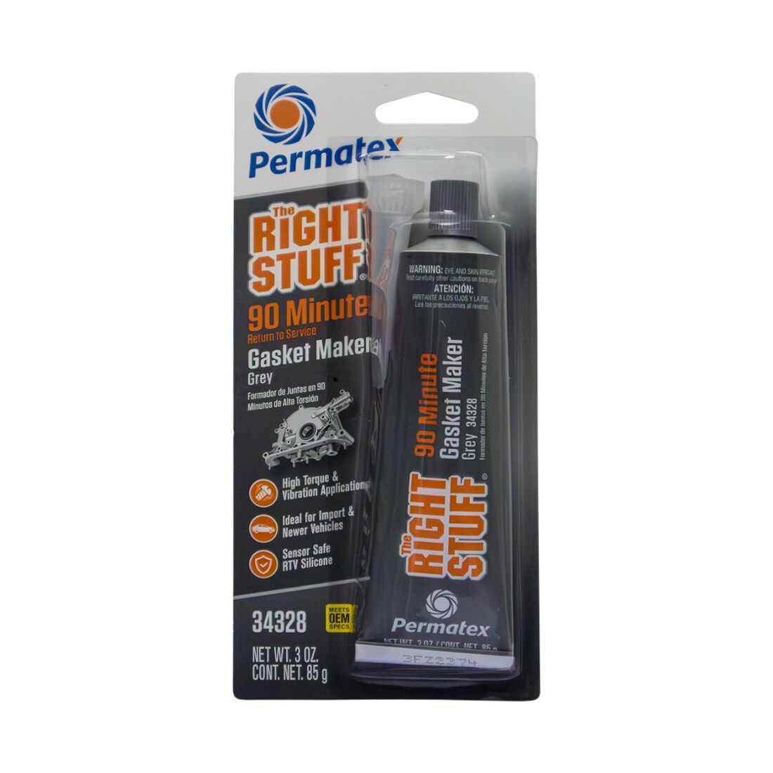 Permatex The Right Stuff 90 Minute Gasket Maker Grey 85g, , scanz_hi-res