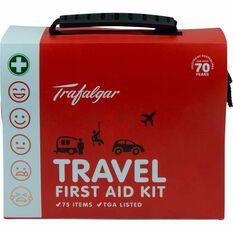 Trafalgar 75 Piece Travel First Aid Kit, , scanz_hi-res