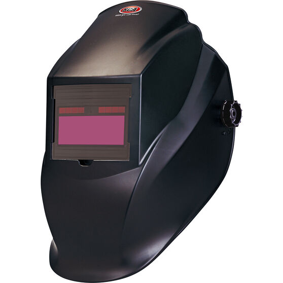 SCA Welding Fixed Auto Shade Helmet - Shade 11, Black, , scanz_hi-res