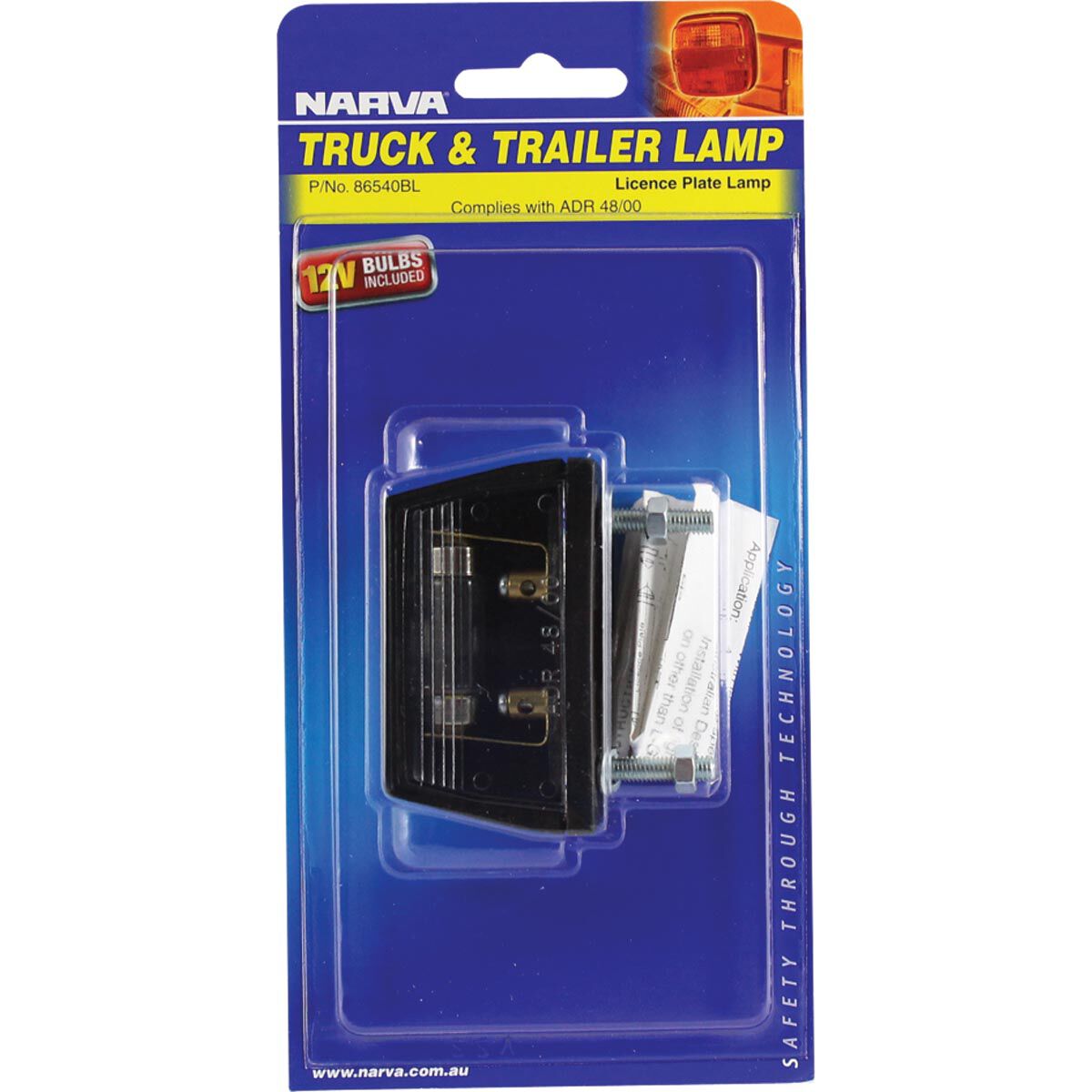 Narva led new arrivals number plate light