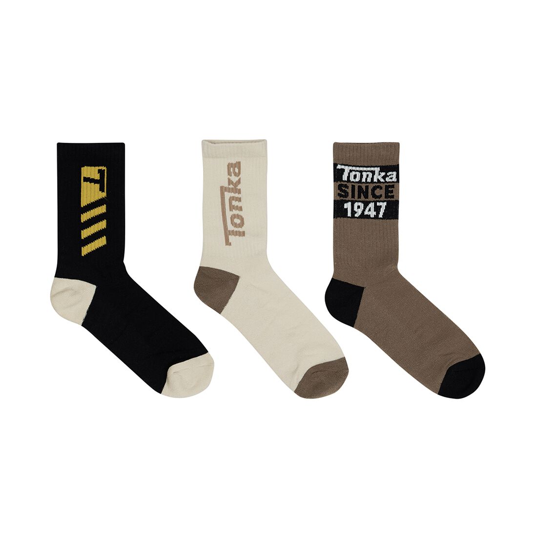 Tonka Adult Socks 3 Pack, , scanz_hi-res