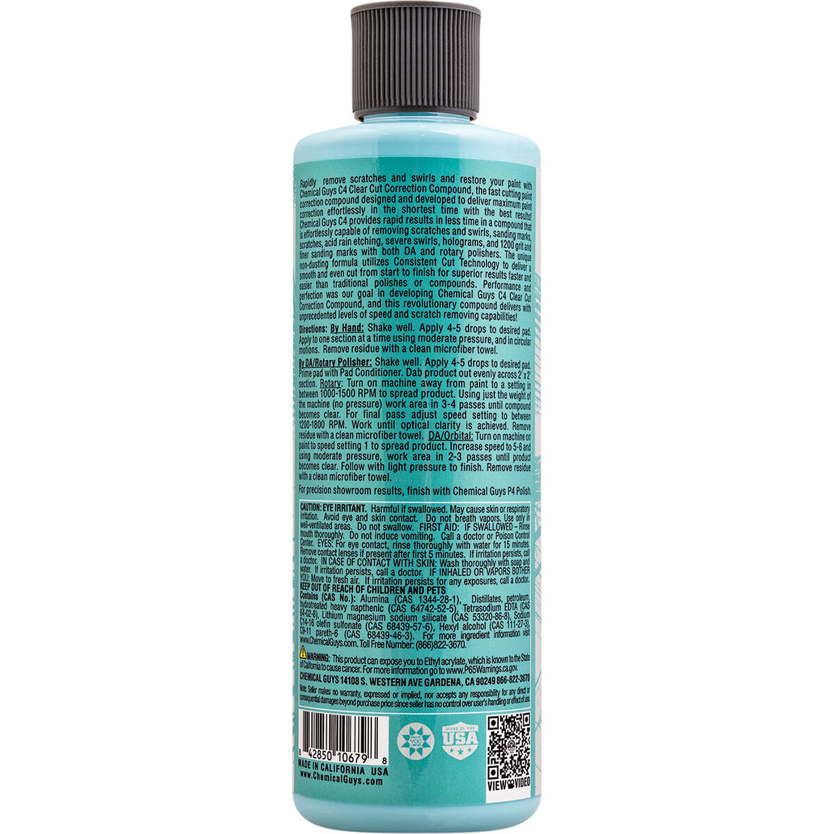 Chemical Guys C4 Polishing Compound 473mL, , scanz_hi-res