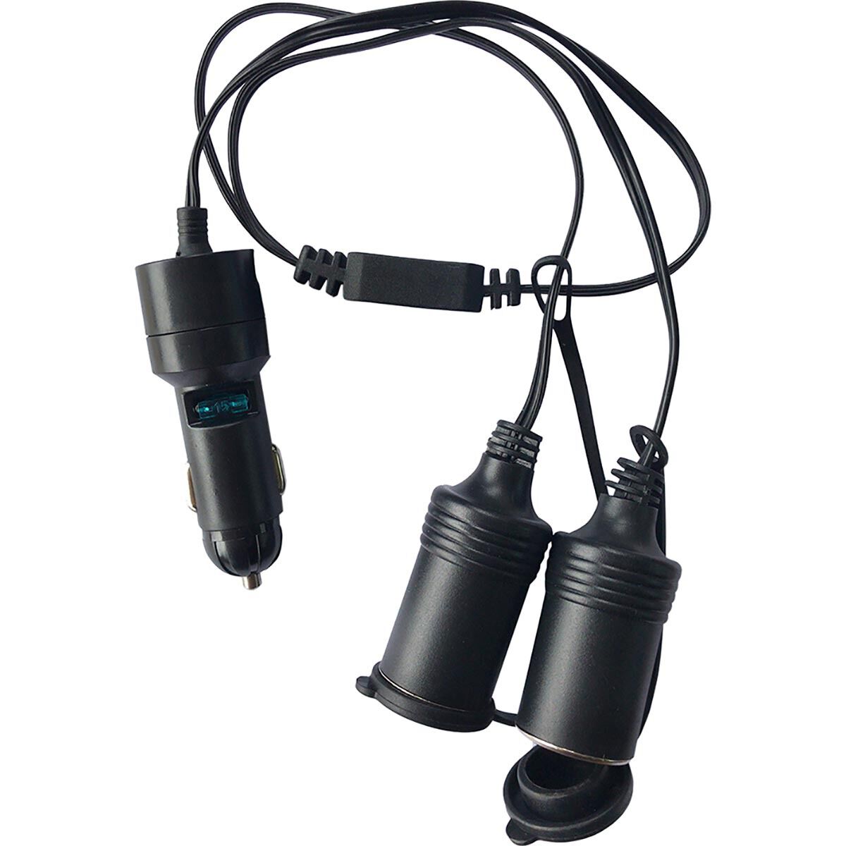 SCA 12V Twin Extension Socket, 50cm, , scanz_hi-res