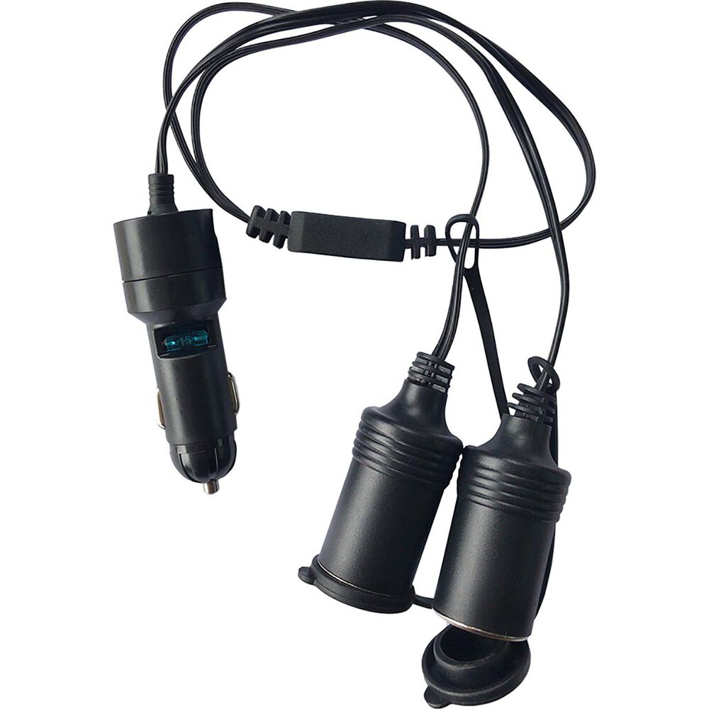 SCA 12V Twin Extension Socket, 50cm Supercheap Auto New Zealand