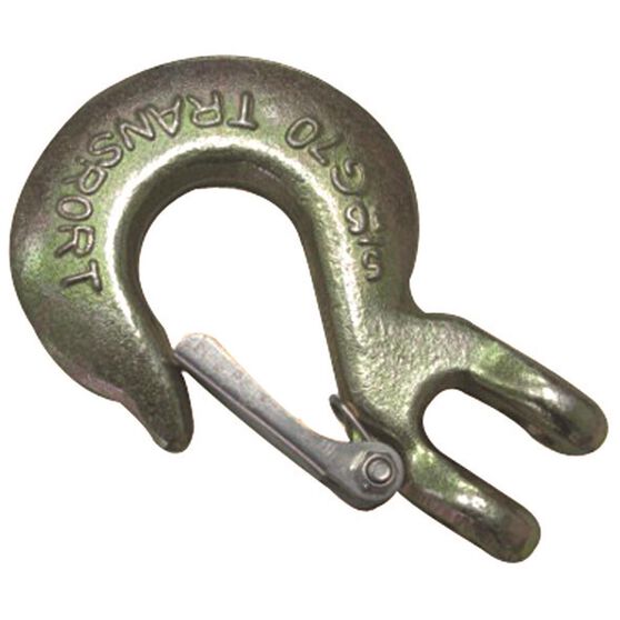 Ridge Ryder Clevis Hook with Latch 3/8 Inch, , scanz_hi-res