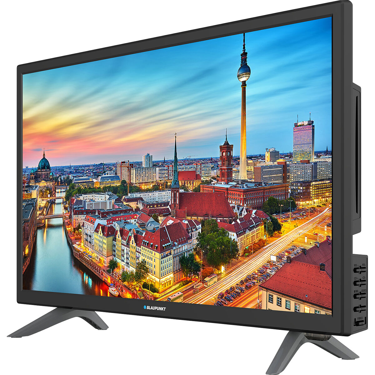 Blaupunkt 23.6" HD TV with Built in DVD Player, , scanz_hi-res