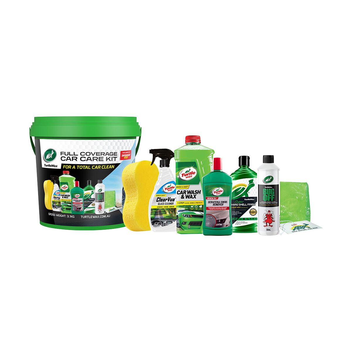 Turtle Wax Full Coverage Detailing Kit, , scanz_hi-res