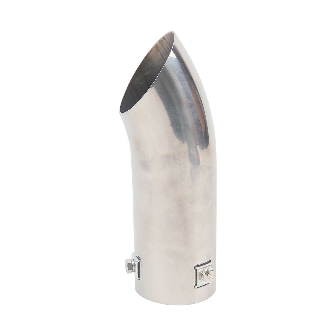 SCA Stainless Steel Exhaust Tip - Dump Pipe suits 40mm to 52mm, , scanz_hi-res