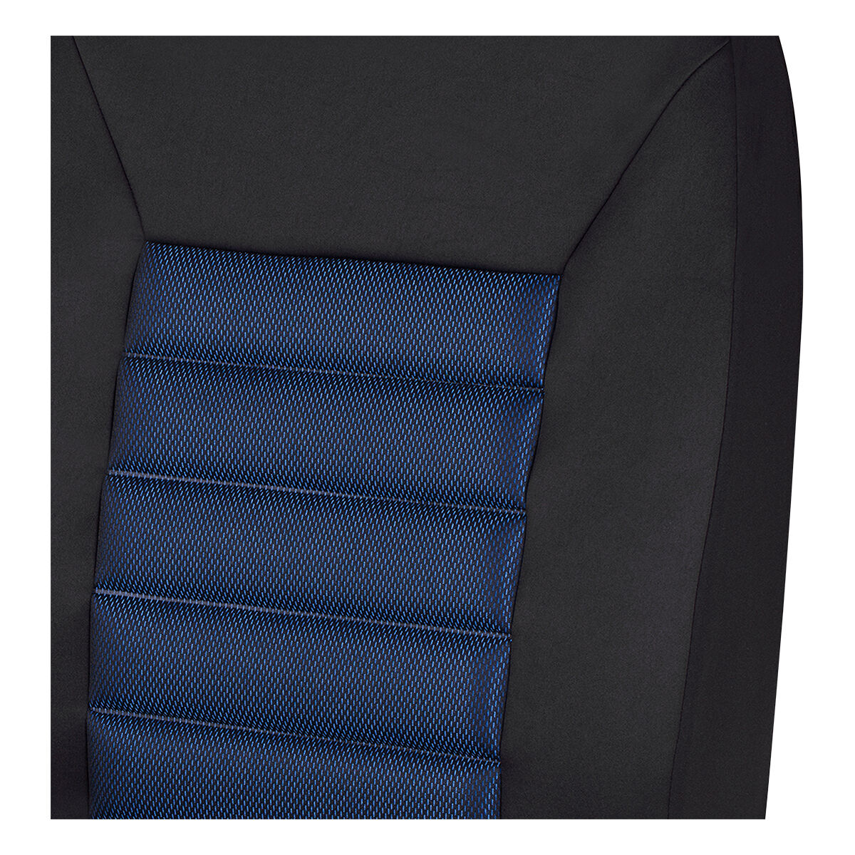 SCA Memory Foam Seat Covers Blue Adjustable Headrests Airbag Compatible, , scanz_hi-res