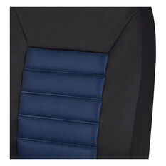 SCA Memory Foam Seat Covers Blue Adjustable Headrests Airbag Compatible, , scanz_hi-res